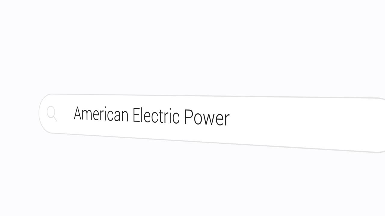 Escribiendo American Electric Power en el motor de búsqueda