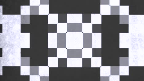 Dynamic-checkered-pattern-of-black-and-white-squares-classic-design-element