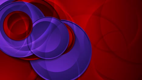 alto contraste rojo violeta tecnología abstracta diseño de movimiento corporativo