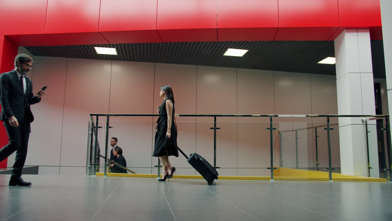 Business People in Modern Office Building