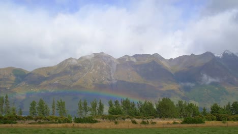 revealing a rainbow