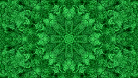 fondo decorativo abstractamente adornado con bucles. caleidoscopio o mandala en 3d.