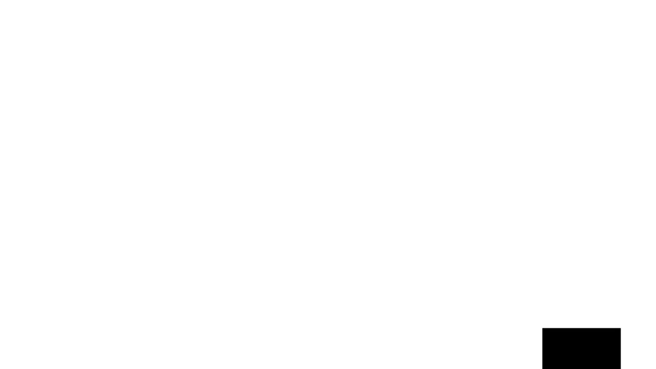 Abstract Transition Effect with White Shapes Expanding on Black Background