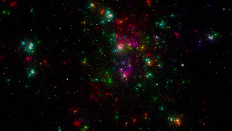 fondo de campo estelar. textura de fondo del espacio exterior estrellado