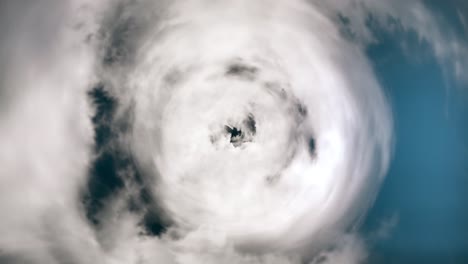 whirlwind clouds