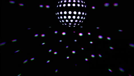 nightclub discoall spinning with light effects