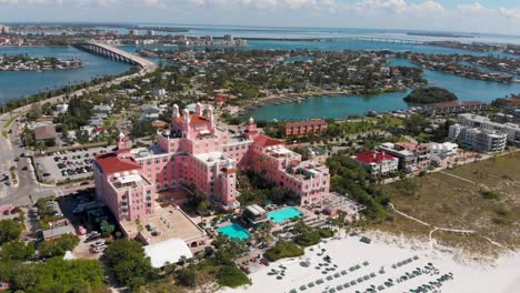 4K-Drone-Aerial-Video-of-Historic-Don-Cesar-Hotel-on-St