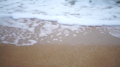 waves on the beach