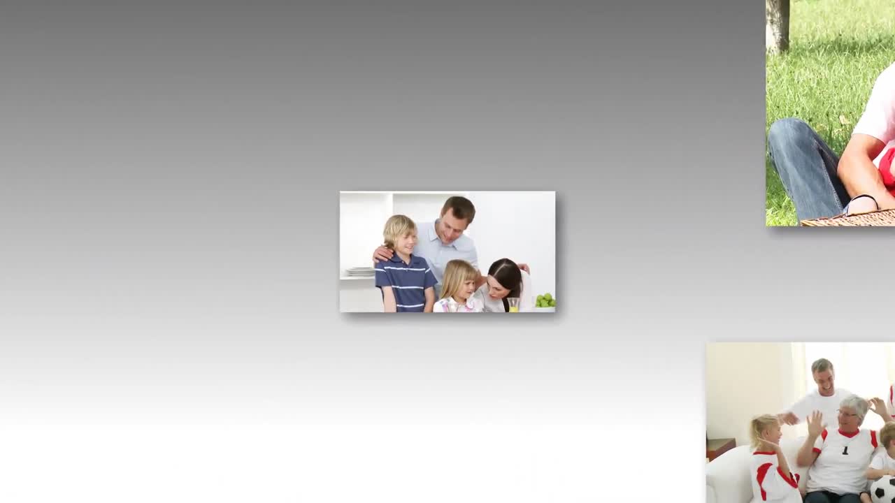 diferentes familias divirtiéndose juntas