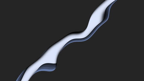 dynamic monochrome wave fluid lines in motion