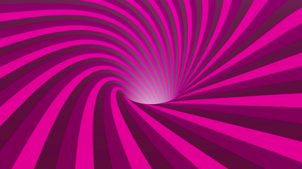 분홍색 나선형 터널 추상적인 배경