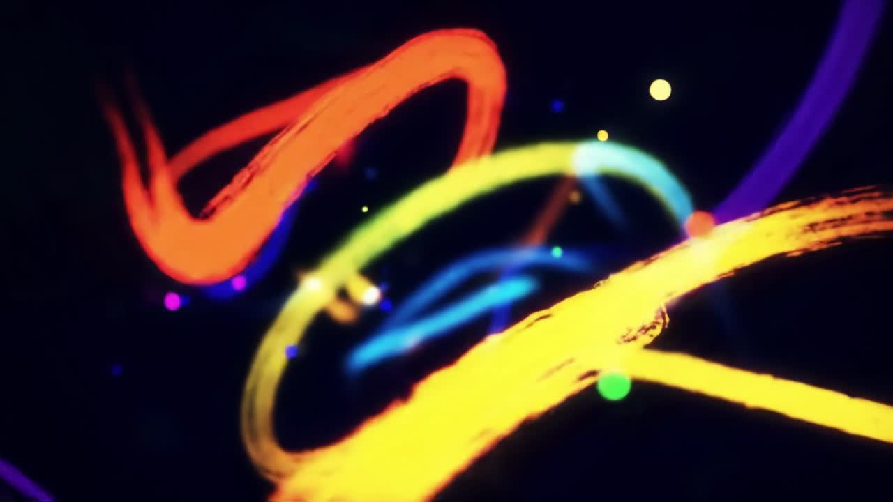 추상적 인 다채로운 그림