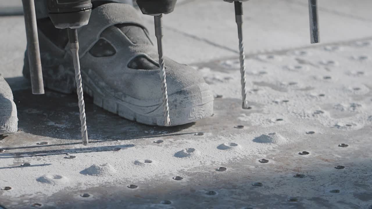 Drilling Holes in Metal Sheet