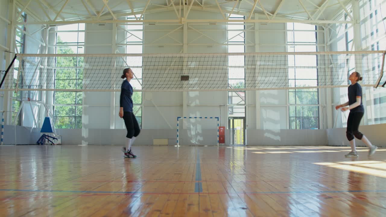 Volleyballkamp i motionscenter