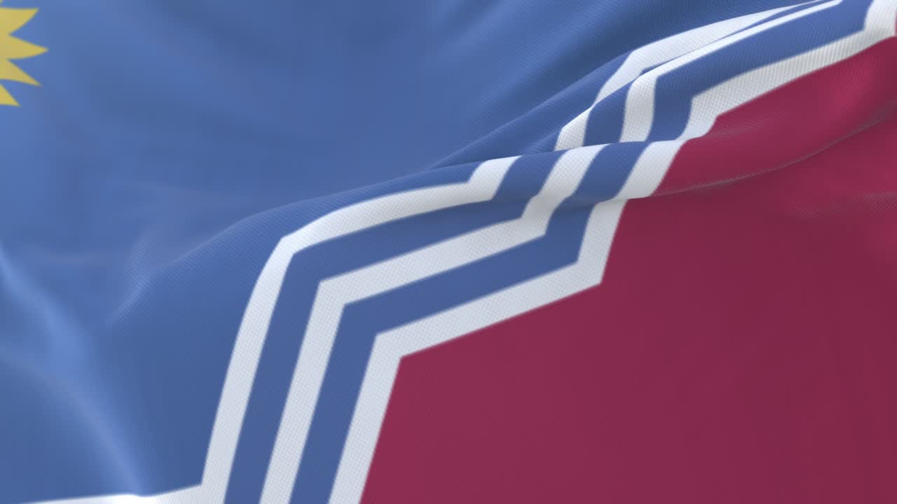 sioux falls의 발, 사우스 다코타의 도시, 미국, 느린 루프