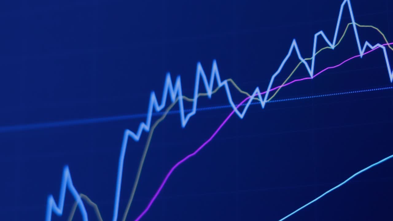 antecedentes del gráfico de divisas y acciones