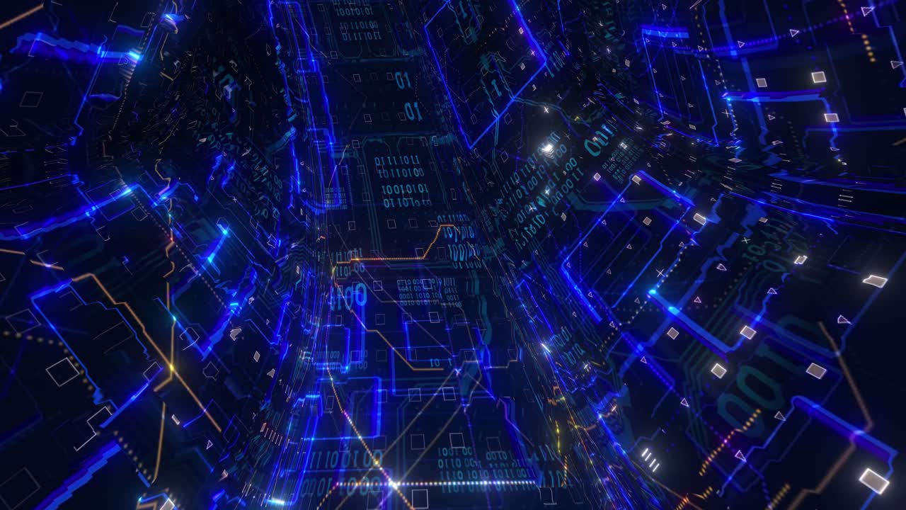 túnel futurista - tecnología avanzada y imágenes cautivadoras