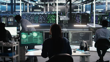 server hub admin responds to cyberattack attempting to access confidential data