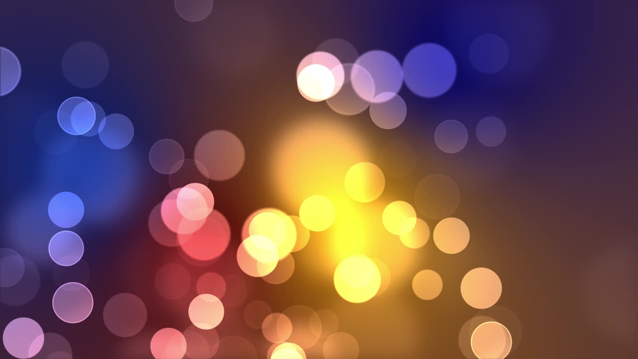 4k 루프 우아한 황금  빛나는 반이는 콘페티 배경