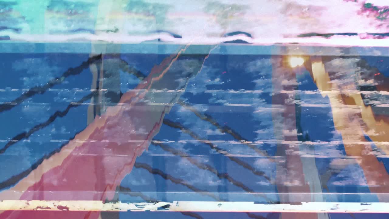 Analog VHS Damage Transitions