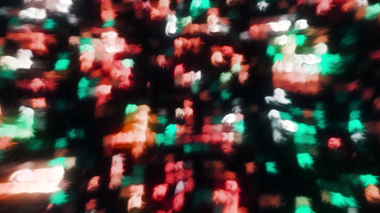 arte digital abstractamente colorido