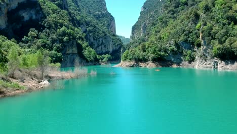 Opening-water-for-kayaking-in-Catalonia-Spain