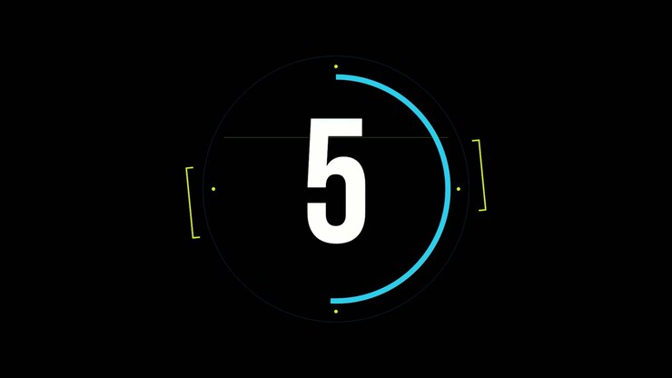 Timer Digitale Conto alla Rovescia con Indicatore di Progresso Circolare