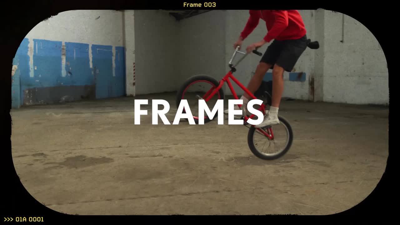 Energisk BMX-rytter udfører dynamiske tricks i urbane og industrielle omgivelser
