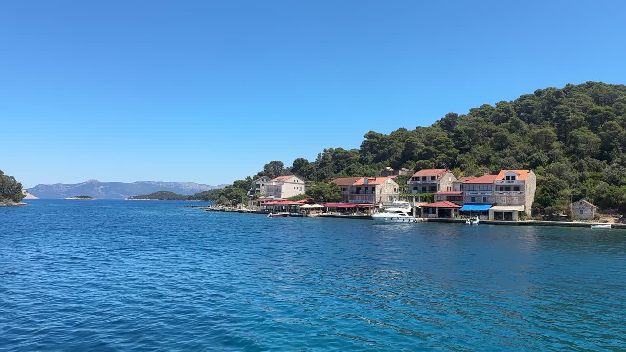 Miljet national park island city town port harbour croatia balkans