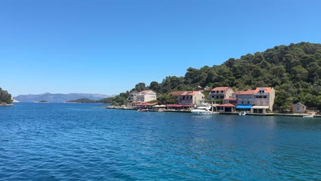 miljet national park island city town port harbour croatia balkans