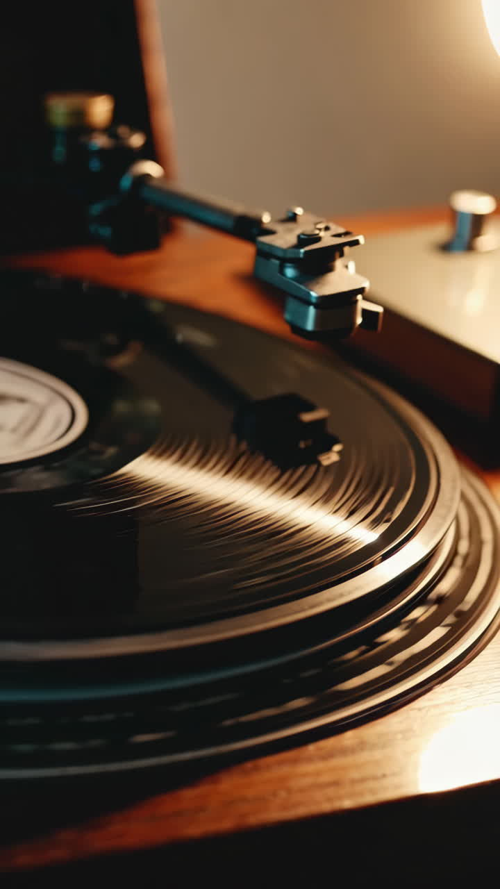 빈티지 레코드 플레이어