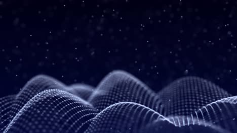 the structure of connecting to the network of moving points. information flow of particles. digital background. 3d rendering.