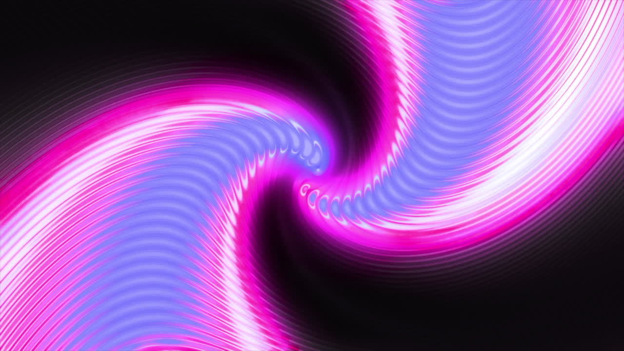 Abstract Neon Swirls