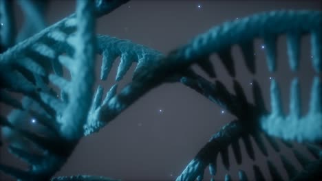 Doppelhelikale-Struktur-Der-DNA-Strang-Nahaufnahme-Animation