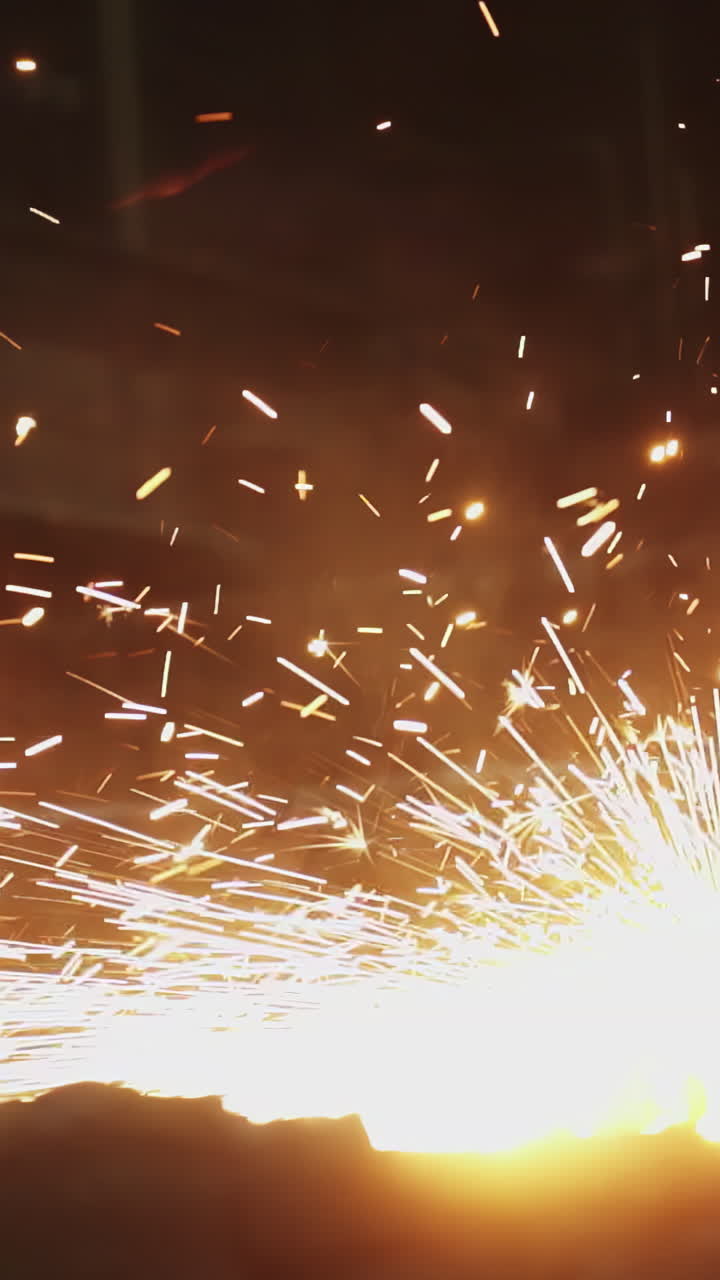 chispas de soldadura