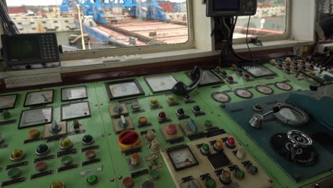 ship control panel