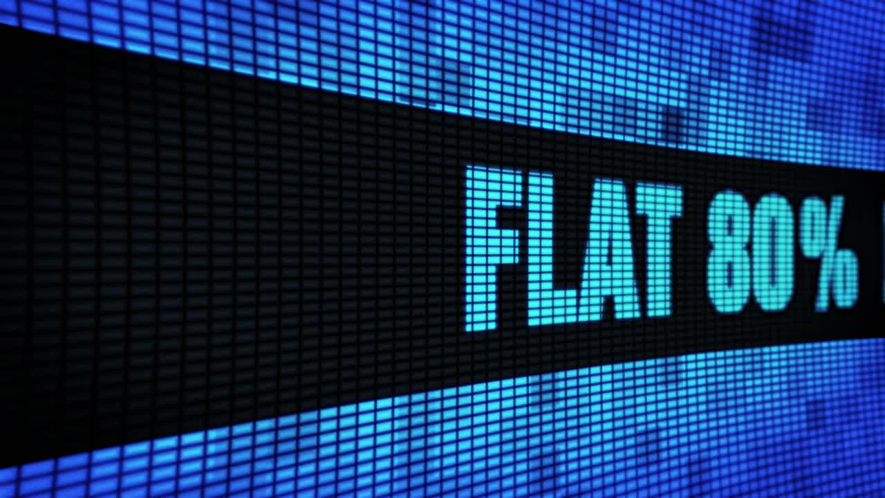 80% Off Flash Sale on Digital Display