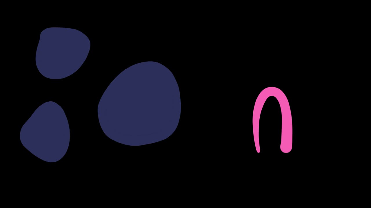 Set of Animated Abstract Trending Shapes in purples, pinks and lilacs on transparent backgrounds.