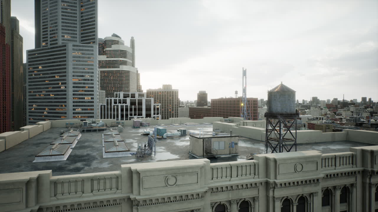 환기  ⁇ 치가 있는 건물의 지붕