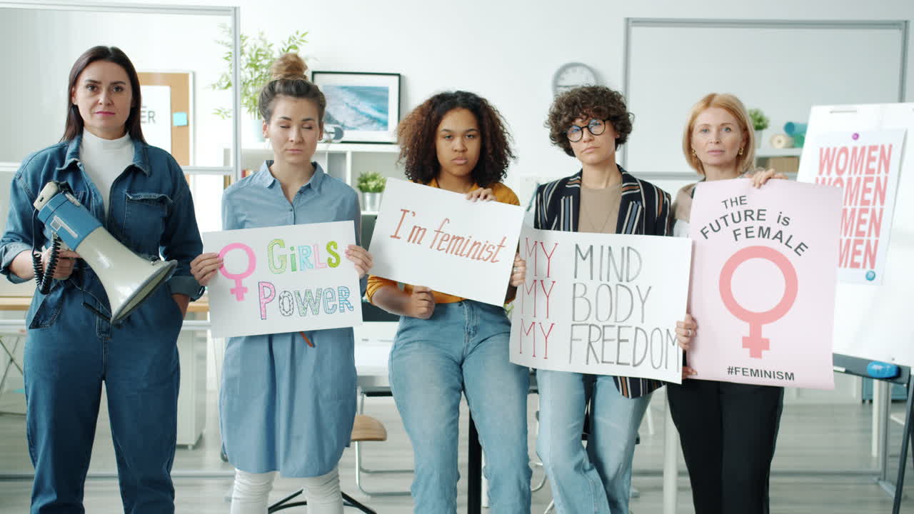 Women Protesting for Equality
