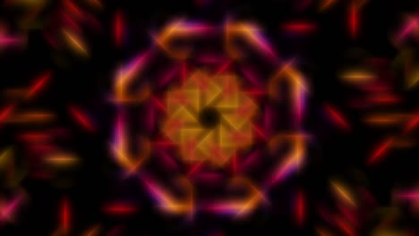 abstracto con luz intermitente de fondo, arte del mandala