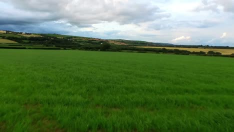 Drone-footage-of-peaceful-countryside-