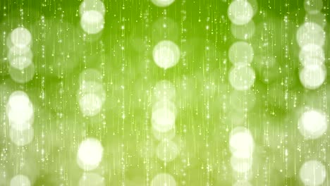 abstract bokeh on green background.