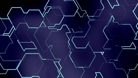 abstract-hexagon-shapes-with-white-outline-moving-merging-morphing-randomly-on-blue-black-background-animation