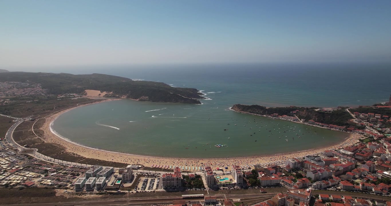 Vista Aérea da Praia de São Martinho do Porto