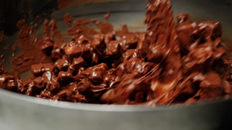 making chocolate-covered treats