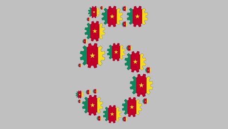 camerunés número cinco
