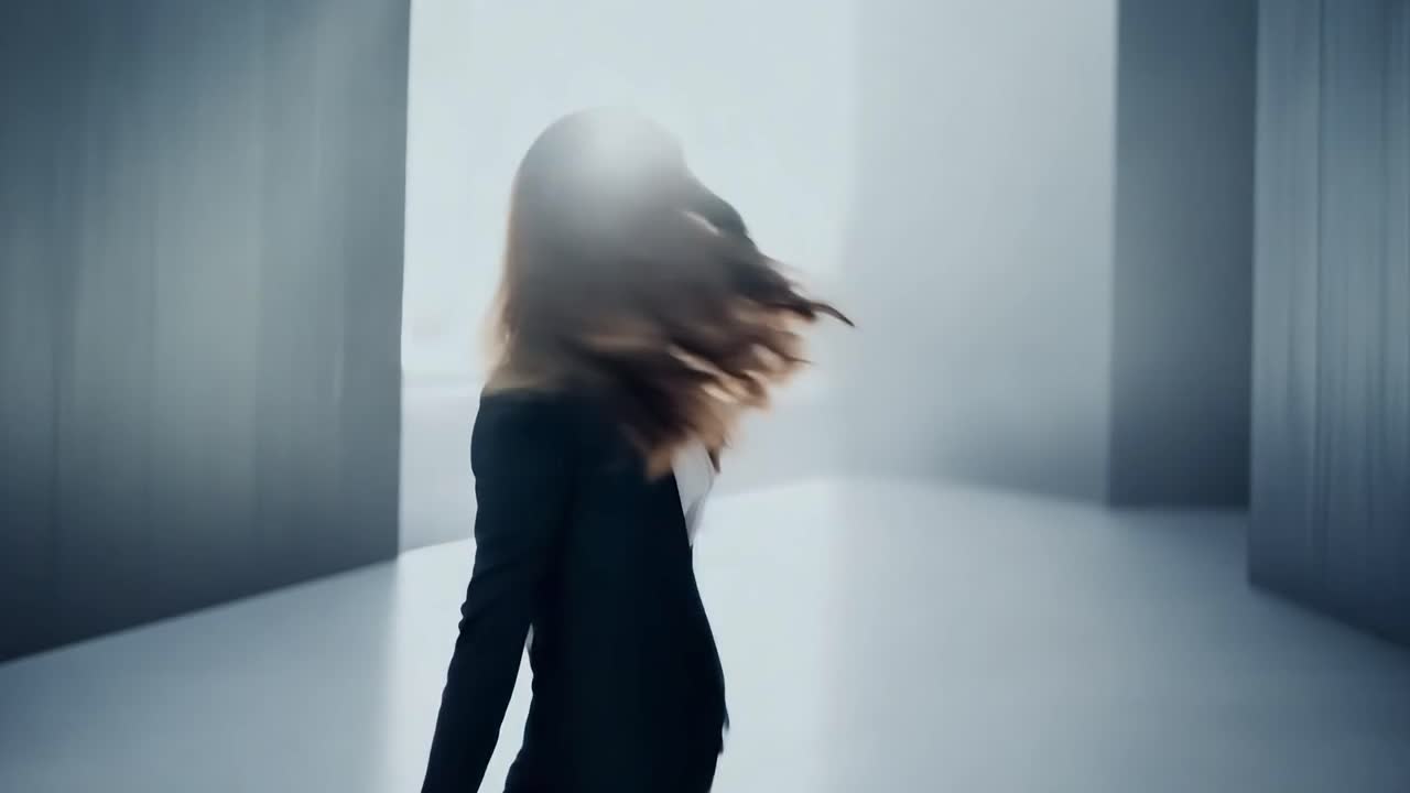 자신감 있는 사업가 여성 초상화