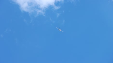 military fighter jet performs maneuvers in the sky