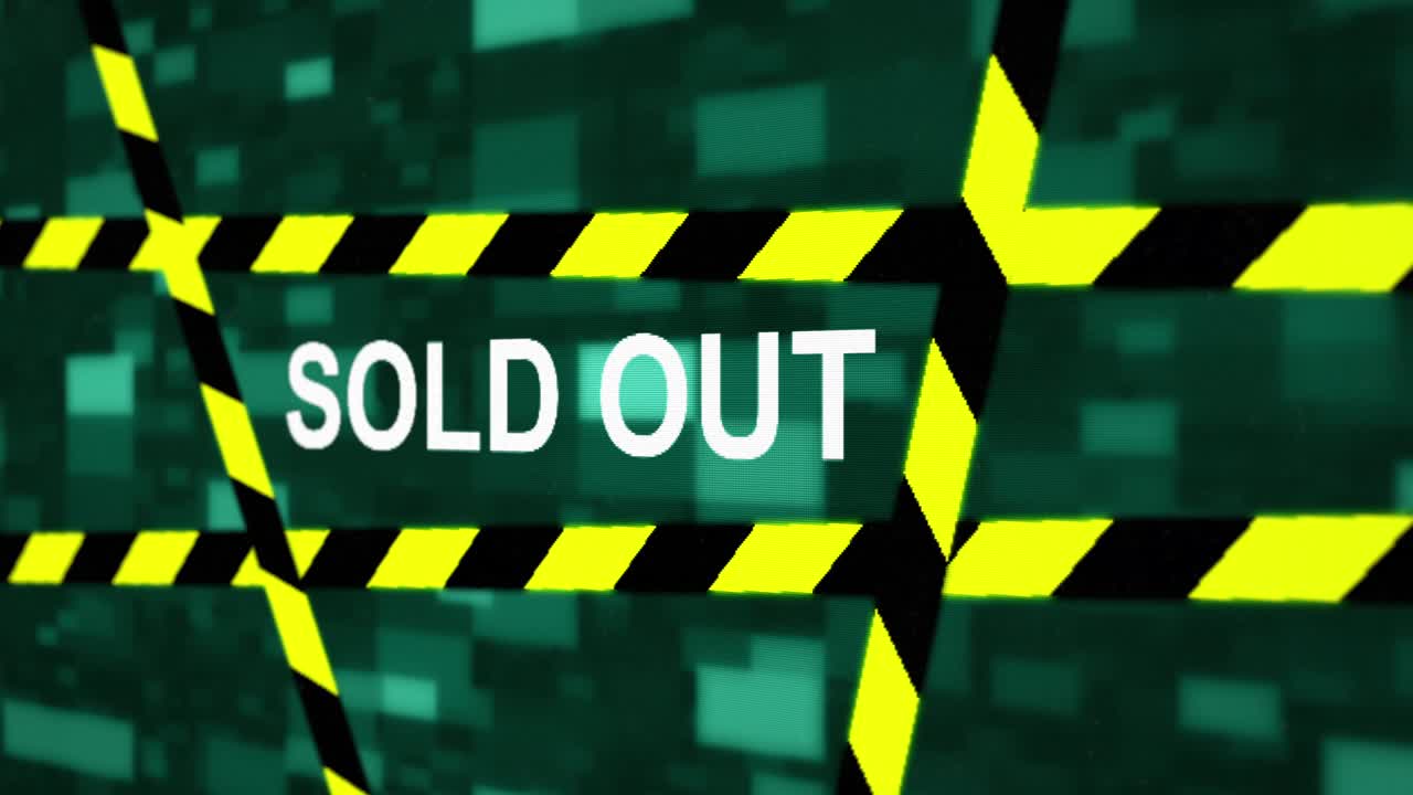 팔린 픽셀 컴퓨터 스크린 애니메이션 클로즈업